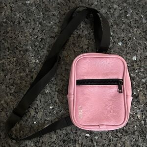 Buxley Pink Crossbody Bag with Zipper